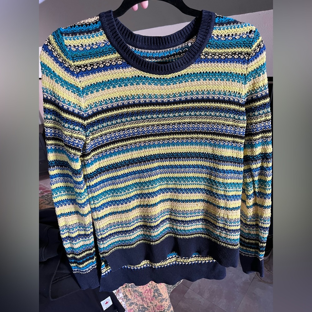 100% cotton knit sweater